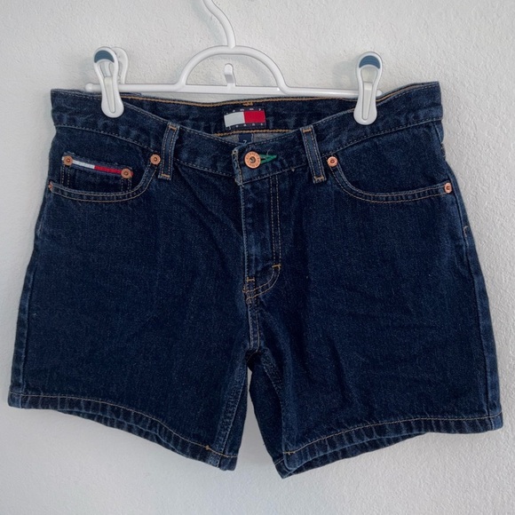 90s Tommy Jeans Denim Shorts Classic Vintage 1990s Y2K Tommy Hilfiger - Picture 3 of 11